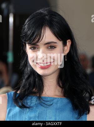 25. Juni 2009 - Hollywood, Kalifornien, USA - Schauspielerin KRYSTEN RITTER kommt zur „Bruno“-amerikanischen Premiere im Mann Chinese Theatre. (Foto: © Lisa O'Connor/ZUMA Press) Stockfoto