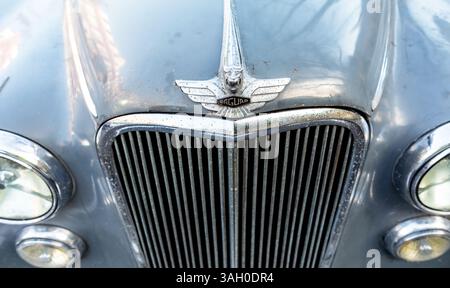 Ein Classic Mark 7 Jaguar London UK Stockfoto