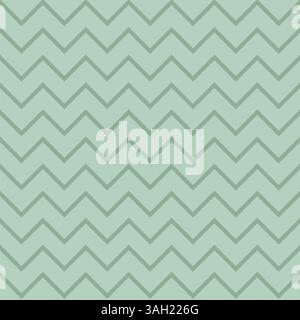 Mint Green Chevron Nahtloses Muster Stock Vektor