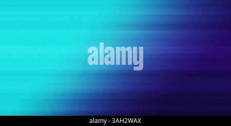 Abstrakter türkisfarbener und blauer Hintergrund mit körniger Textur. Stockfoto