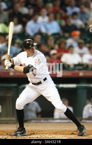 8. Juli 2009: Houston Astros Right Fielder Hunter Pence wartet auf das Spielfeld. Die Houston Astros besiegten die Pittsburg Pirates 5-0 im Minute Maid Park in Houston, Texas. Margaret Bowles/CSM (Bild: © Margaret Bowles/Cal Sport Media/ZUMA Press) Stockfoto