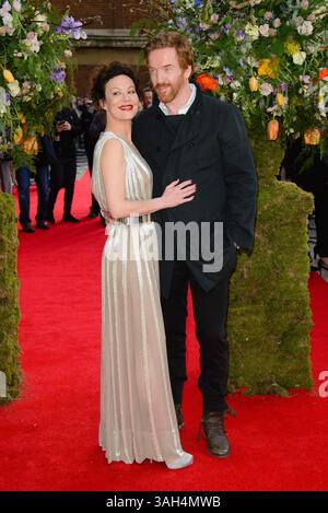 13. April 2015 – London, England – Helen McCrory und Damian Lewis kommen am 13. April 2015 zur britischen Premiere von „A Little Chaos“ im Odeon Kensington in London (Credit Image: © Famous/Ace Pictures/ZUMA Wire) Stockfoto
