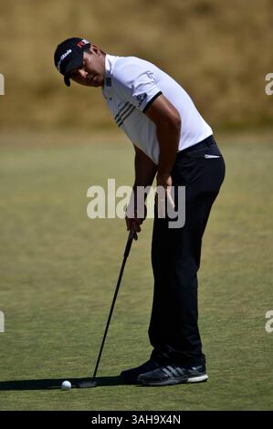 19. Juni 2015. Jason Day in Runde 2 bei den U.S. Open in Chambers Bay, University Place, Washington. . . George Holland / Cal Sport Media. (Bild: © George Holland/Cal Sport Media/ZUMAPRESS.com) Stockfoto