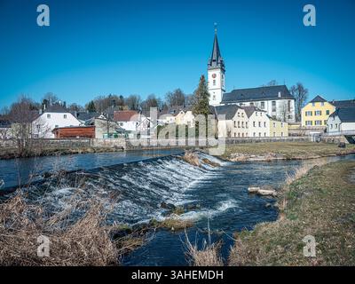 Schwarzenbach a.d. Saale Stockfoto