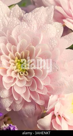 Wunderschöner großer Blumenstrauß. Muttertag, Geburtstag. Kopierbereich Stockfoto
