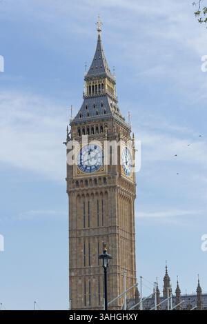 Der Elisabeth-Turm AKA Big Ben in London England. Stockfoto