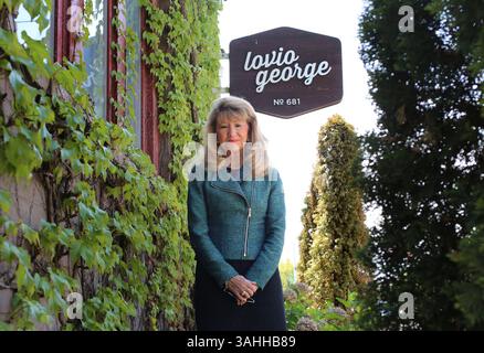 6. März 2008 – Detroit, MI, USA – Christina Lovio-George ist CEO und Präsidentin von Lovio George, einer PR-Firma in Detroit seit 1982. (Bild: © Jessica J. Trevino/TNS/ZUMA Wire) Stockfoto