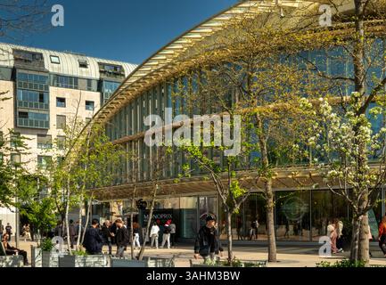 Frankreich, Paris, Chatelet, Forum les Halles, Porte Saint-Eustache Stockfoto