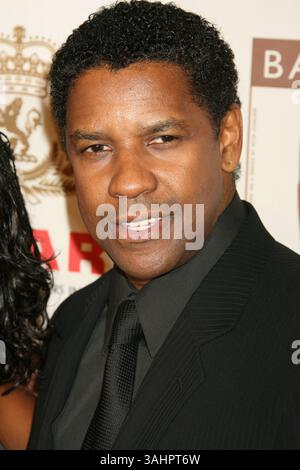 November 2007 - Century City, CA, USA - 01. November 2007 - Century City, Kalifornien - Denzel Washington. 16. Jährliche BAFTA/LA Cunard Britannia Awards im Hyatt Regency Century Plaza Hotel. Foto: Russ Elliot/AdMedia Stockfoto