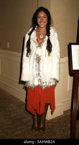 27. März 2006 - Beverly Hills, CA, USA - 25. März 2006 - Beverly Hills, Kalifornien - Q'Orianka Kilcher. 14. Jährliche First Americans in the Arts Awards im Beverly Hilton Hotel. Foto: Byron Purvis/AdMedia Stockfoto
