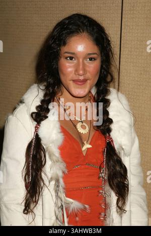 27. März 2006 - Beverly Hills, CA, USA - 25. März 2006 - Beverly Hills, Kalifornien - Q'Orianka Kilcher. 14. Jährliche First Americans in the Arts Awards im Beverly Hilton Hotel. Foto: Byron Purvis/AdMedia Stockfoto