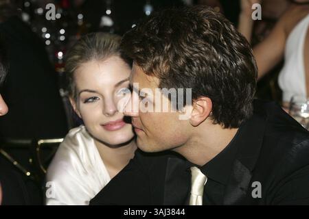 15. Januar 2006 - München, Bayern, USA - Yvonne Catterfeld und Freund Wayne Carpendale beim Deutschen Filmball 2006 im Hotel Bayerischer Hof. München, 14.01.2006...Photo Wiese/Face to Face./AdMedia Stockfoto