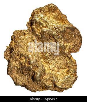 Gold Nugget, Mount Kare, Provinz Enga, Papua-Neuguinea Stockfoto