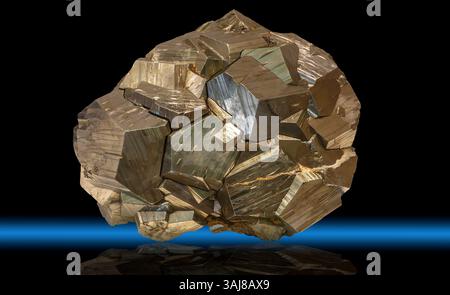 Eisenpyrit, Tucson Mine, Leadville, Colorado Stockfoto