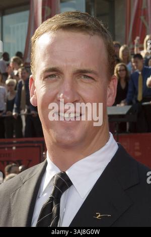 14. Juli 2005 - Hollywood, Kalifornien, USA - 13. Juli 2005 - Hollywood, Kalifornien - Peyton Manning, Quarterback der Indianapolis Colts. 13. Jährliche ESPY-Auszeichnungen im Kodak Theatre. Foto: Zach Lipp/AdMedia Stockfoto