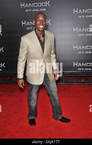 28. Mai 2008 - Hollywood, KALIFORNIEN, USA - 30. Juni 2008 - Hollywood, Kalifornien - Tyrese. „Hancock“ Los Angeles Premiere im Grauman's Chinese Theatre. Foto: Jaguar/AdMedia (Foto: © Jaguar/AdMedia via ZUMA Wire) Stockfoto