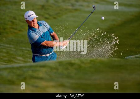 10. August 2017: Scott Hebert aus den Vereinigten Staaten trifft auf dem zehnten Grün während der ersten Runde der 99. PGA Championship im Quail Hollow Club in Charlotte, NC. (Scott Kinser/Cal Sport Media)(Credit Image: &Copy; Scott Kinser/CSM via ZUMA Wire) Stockfoto