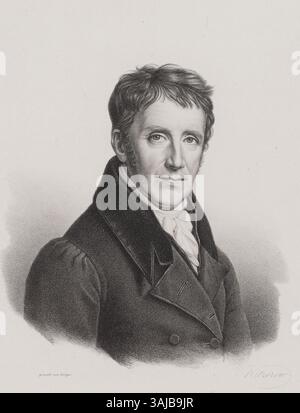 Die von Carl Heinrich Kitzerow und Friedrich Karl Gröger geschaffene Lithografie von Jürgen Nikolaus Sthamer ist in der Staats- und Universitätsbibliothek Hamburg erhalten und stellt die prominente historische Figur in einer detaillierten künstlerischen Darstellung dar. Stockfoto