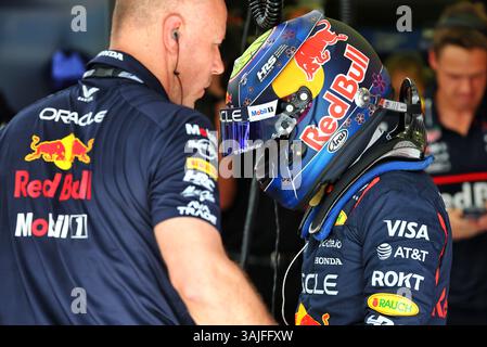 Sakhir, Bahrain. April 2025. Ayumu Iwasa (JPN) Red Bull Racing Testfahrer. 11.04.2025. Formel-1-Weltmeisterschaft, Rd 4, Grand Prix Von Bahrain, Sakhir, Bahrain, am Übungstag sollte der Fotonachweis lauten: XPB/Alamy Live News. Stockfoto
