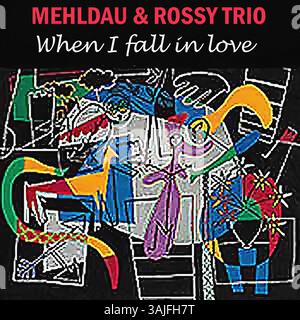 Brad Mehldau - When I Fall in Love - Vintage-Jazz-Cover Stockfoto