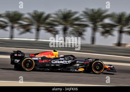 Sakhir, Bahrain. April 2025. Ayumu Iwasa (JPN) Red Bull Racing RB21 Testfahrer. 11.04.2025. Formel-1-Weltmeisterschaft, Rd 4, Grand Prix Von Bahrain, Sakhir, Bahrain, Practice Day Credit: James Moy/Alamy Live News Stockfoto