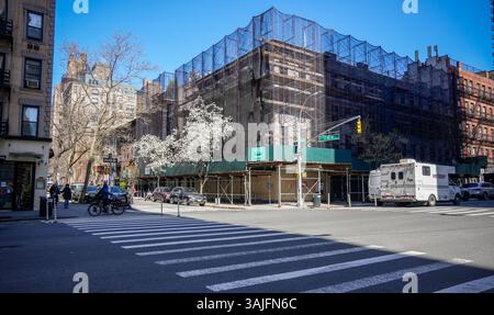 Baustelle im Viertel Upper East Side in New York am Mittwoch, 9. April 2025. (© Richard B. Levine) Stockfoto