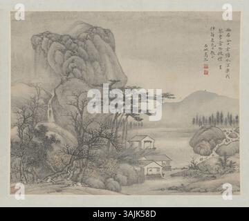 Das Palastmuseum in Peking beherbergt eine umfangreiche Sammlung chinesischer Gemälde aus verschiedenen Dynastikperioden und zeigt die Entwicklung der chinesischen Kunst. Stockfoto