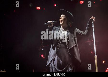 27. Mai 2017: Toronto, Ontario, Kanada – die kanadische Musikerin SERENA RYDER trat beim CBC Music Festival auf, das am Echo Beach in Toronto stattfindet. Im Bild: SERENA RYDER (Kreditbild: © Angel Marchini via ZUMA Wire) Stockfoto