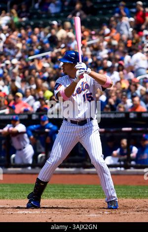 10. Mai 2009: Der New York Mets' Center Fielder Carlos Beltran #15 bei bat während eines Spiels zwischen den Pittsburgh Pirates und den New York Mets im Citi Field in New York, New York. The Mets Beat the Pirates, 8-4. (Bild: © Chris Szagola/Cal Sport Media) Stockfoto