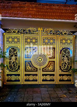 Haupttor Design, Da Nang, Vietnam Stockfoto