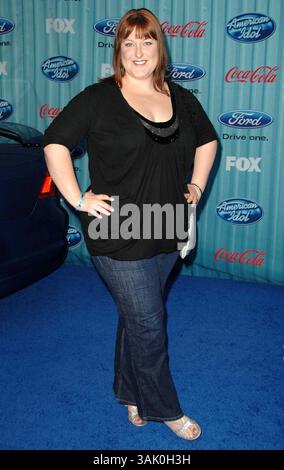5. März 2009: Hollywood, Kalifornien, USA: LAUREN PRITCHARD kommt zur American Idol Top 13 Party, die in DER GEGEND stattfindet. (Bild: © Dave Longendyke/Globe Photos/ZUMAPRESS.com) Stockfoto