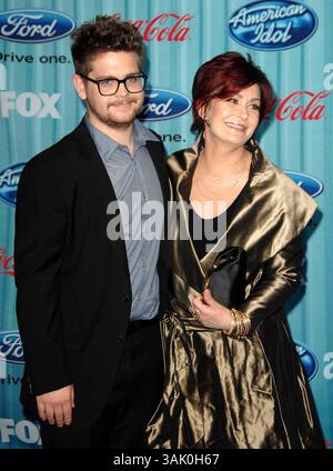 5. März 2009: Hollywood, Kalifornien, USA: JACK OSBOURNE kommt zur American Idol Top 13 Party, die in DER GEGEND stattfindet. (Bild: © Dave Longendyke/Globe Photos/ZUMAPRESS.com) Stockfoto