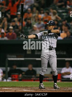 11. Juni 2009: Ichiro Suzuki #51 in Aktion während der Baltimore Orioles gegen die Seattle Mariners im Oriole Park at Camden Yards in Baltimore, Maryland. (Bild: © Mitch Stringer/Cal Sport Media/ZUMA Press) Stockfoto