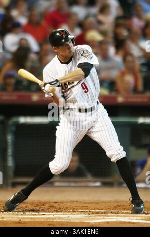 10. Juni 2009: Houston Astros-Right Fielder Hunter Pence schwingt auf dem Spielfeld. Die Houston Astros besiegten die Chicago Cubs 2-1 im Minute Maid Park in Houston, Texas. Margaret Bowles/CSM (Bild: © Margaret Bowles/Cal Sport Media/ZUMA Press) Stockfoto