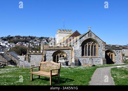 Saint Michaels Church (der Erzengel) Lyme Regis Dorset England uk Stockfoto