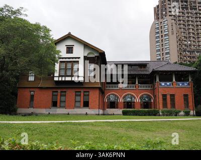 Bild des Beitou-Thermalmuseums. Stockfoto