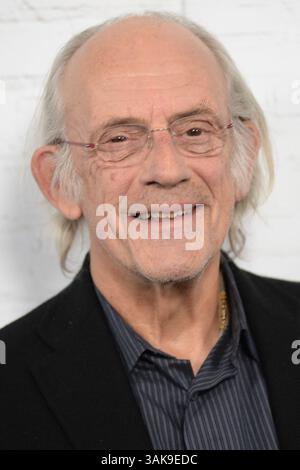 30. März 2017 – New York, NY, USA – 30. März 2017 New York City. Christopher Lloyd besuchte die New Yorker Premiere im SVA Theatre am 30. März 2017 in New York City. (Foto: © Kristin Callahan/Ace Pictures via ZUMA Press) Stockfoto