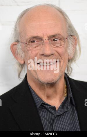 30. März 2017 – New York, NY, USA – 30. März 2017 New York City. Christopher Lloyd besuchte die New Yorker Premiere im SVA Theatre am 30. März 2017 in New York City. (Foto: © Kristin Callahan/Ace Pictures via ZUMA Press) Stockfoto