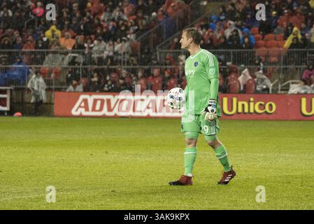 31. März 2017 – Toronto, Ontario, Kanada – TIM MELIA (29) im MLS-Spiel zwischen Toronto FC und Sporting Kansas City (Foto: © Angel Marchini via ZUMA Wire) Stockfoto