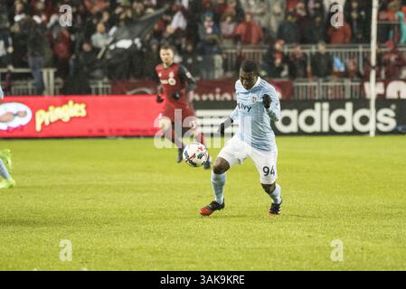 31. März 2017 – Toronto, Ontario, Kanada – JIMMY MEDRANDA (94) im MLS-Spiel zwischen Toronto FC und Sporting Kansas City (Foto: © Angel Marchini via ZUMA Wire) Stockfoto