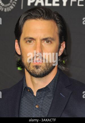 18. März 2017 - Hollywood, Kalifornien, USA - Milo Ventimiglia nimmt am 18. März 2017 am Paley Center for Media's 34th Annual Paleyfest Screening of This Is US im Dolby Theater in Hollywood, Kalifornien Teil. 2017 (Bild: © Dave Longendyke/Globe Photos via ZUMA Wire) Stockfoto