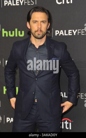 18. März 2017 - Hollywood, Kalifornien, USA - Milo Ventimiglia nimmt am 18. März 2017 am Paley Center for Media's 34th Annual Paleyfest Screening of This Is US im Dolby Theater in Hollywood, Kalifornien Teil. 2017 (Bild: © Dave Longendyke/Globe Photos via ZUMA Wire) Stockfoto