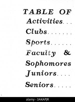 1977 Jahrbuch der Park Center High, Pirate Vol. VI: Schätze, dokumentiert das Schuljahr 1972-1973 mit Berichterstattung über Schüler, Lehrer, Vereine und Leichtathletik, zeigt verschiedene akademische und außerschulische Aktivitäten und bewahrt Erinnerungen an das Schuljahr. Stockfoto