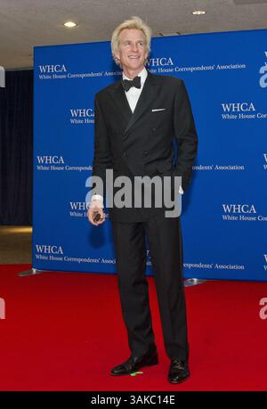 April 2017 - Washington, District of Columbia, Vereinigte Staaten von Amerika - Schauspieler Matthew Modine kommt zum jährlichen Abendessen der White House Correspondents Association 2017 im Washington Hilton Hotel am Samstag, 29. April 2017. Credit: Ron Sachs / CNP (Credit Image: © Ron Sachs/CNP via ZUMA Wire) Stockfoto
