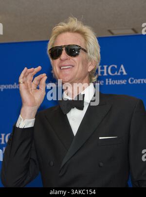 April 2017 - Washington, District of Columbia, Vereinigte Staaten von Amerika - Schauspieler Matthew Modine kommt zum jährlichen Abendessen der White House Correspondents Association 2017 im Washington Hilton Hotel am Samstag, 29. April 2017. Credit: Ron Sachs / CNP (Credit Image: © Ron Sachs/CNP via ZUMA Wire) Stockfoto