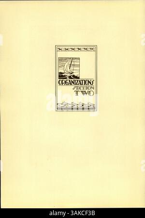 Das South High Yearbook 1930 mit dem Titel „Tiger“ dokumentiert die Errungenschaften, das Leben der Schüler, Lehrer, sportliche Veranstaltungen und außerschulische Aktivitäten während des Schuljahres 1929-1930. Sie hebt auch die afroamerikanischen Beiträge für die Schulgemeinschaft hervor. Stockfoto