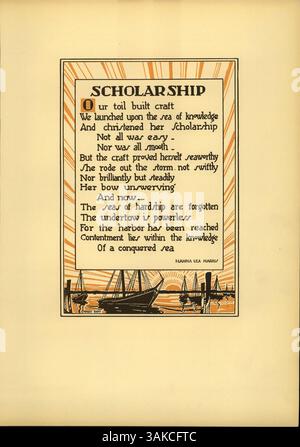 Das South High Yearbook 1930 mit dem Titel „Tiger 1930“ erfasst die bedeutenden Ereignisse, Schüler, Lehrer, Vereine und Leichtathletik des Schuljahres 1929-1930. Dieses Jahrbuch ist ein wichtiges historisches Dokument für das Verständnis der sozialen und akademischen Landschaft der Zeit, einschließlich Aspekte der afroamerikanischen Geschichte im High School Kontext. Stockfoto