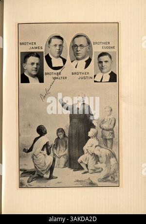 Das „Athanasian“ Jahrbuch von 1931 präsentiert eine Aufzeichnung der de La Salle High School Community, in der Studenten, Dozenten, Leichtathletik, Clubs, und wichtige Ereignisse aus dem akademischen Jahr 1930-1931. Stockfoto