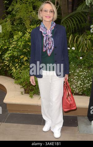 Mai 2017 - Beverly Hills, CA, USA - LOS ANGELES - 10. MAI: Sharon Stone beim ABC Mothers Day Luncheon on on the Four Seasons Hotel am 10. Mai 2017 in Beverly Hills, CA (Kreditbild: © hPa/Newscom Via ZUMA Press) Stockfoto