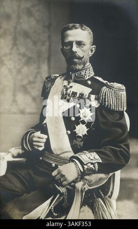 April 2017 - Gustaf V (1858-1950), König von Schweden 1907-50, Portrait, 1910 (Bild: © JT Vintage/Glasshouse Via ZUMA Wire) Stockfoto